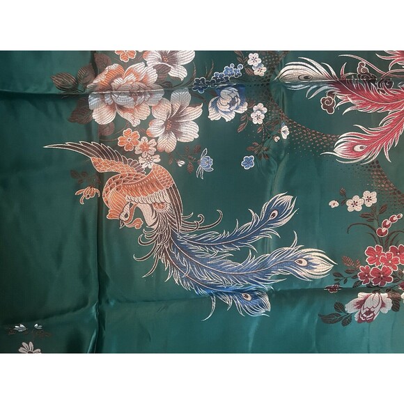Vintage Chinese Silk Brocade Tapestry Textile 51" x 74" - Picture 3 of 15